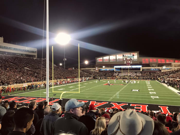 Texas Tech hosts Kyler Murray and a top-10 Oklahoma team, 2018. Photo: Road to CFB.